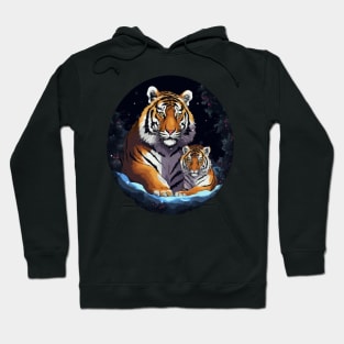 Siberian Tiger Fathers Day Hoodie